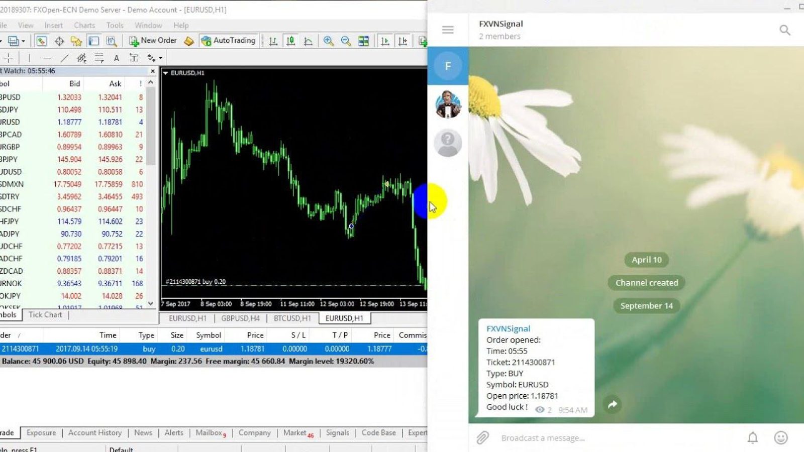 How to set up and use the METATRADER TO TELEGRAM tool